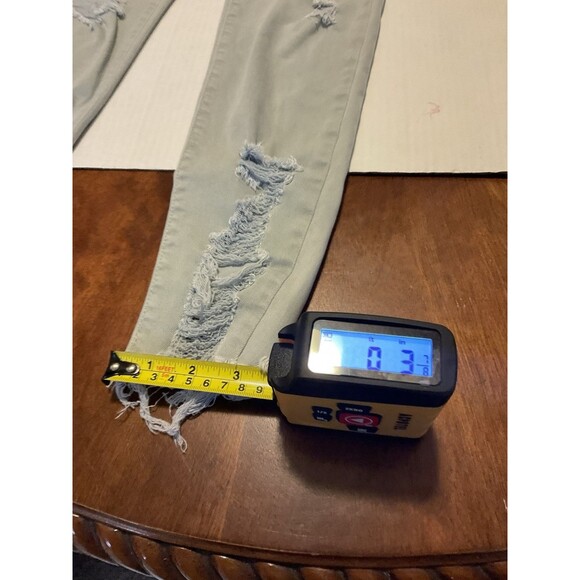 American Eagle Green High Rise Super Stretch Jegging Jeans Sz 4 - Picture 10 of 10